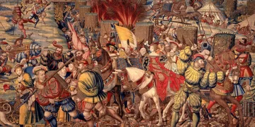 Francisco y Carlos V se enfrentan por Saboya y Provenza