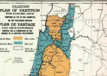 La partición de Palestina